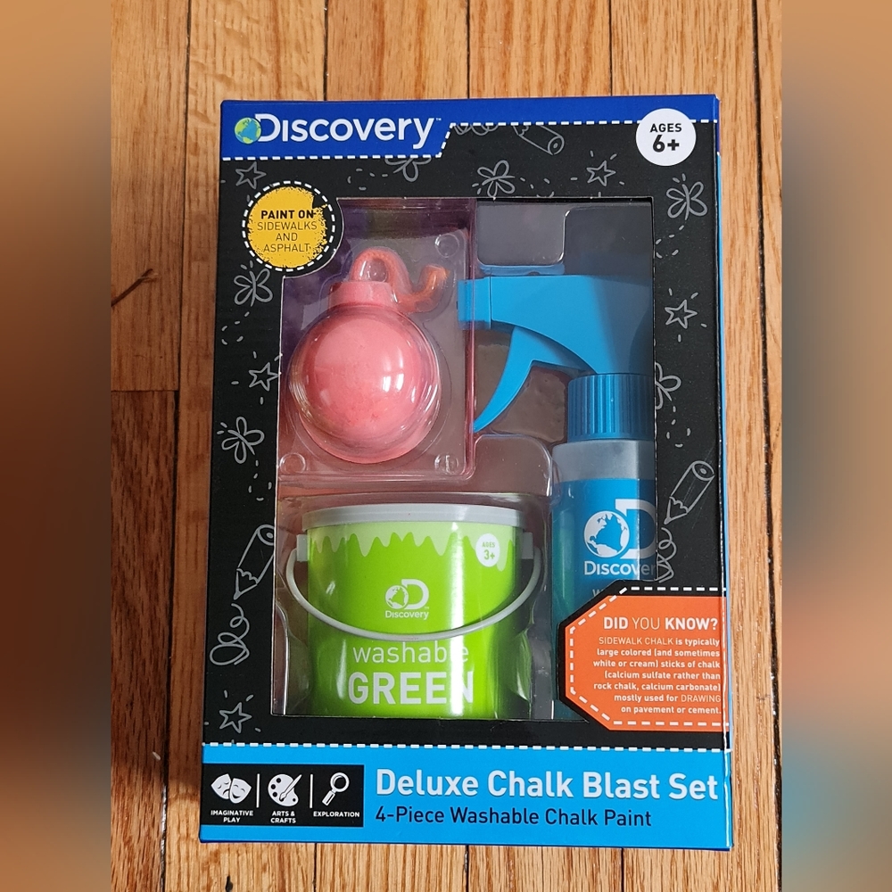 Discovery Deluxe Chalk Blast set